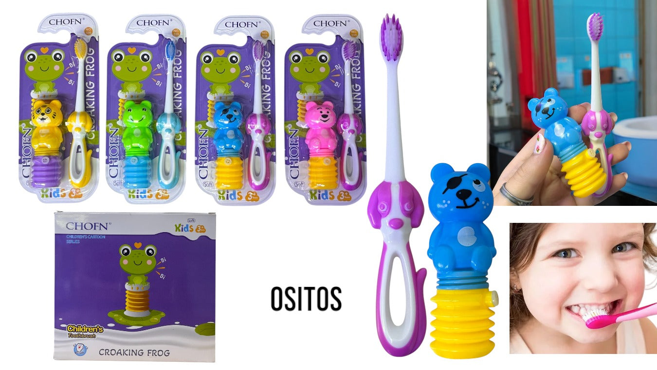 CEPILLO DENTAL NIÑOS OSITOS CEPILLO DENTAL NIÑOS OSITOS